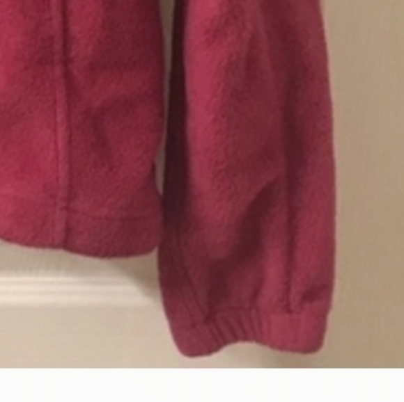 Columbia Pink Fleece 1/4 Zip Pullover Large - Picture 6 of 6